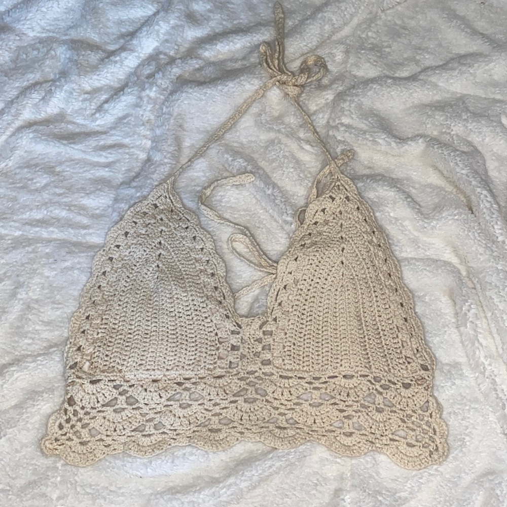 Crochet crop top/ bralette